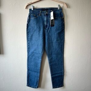 NWT Black Tape_ Blue Skinny Jeans Ankle-Length Tapered | size 29P